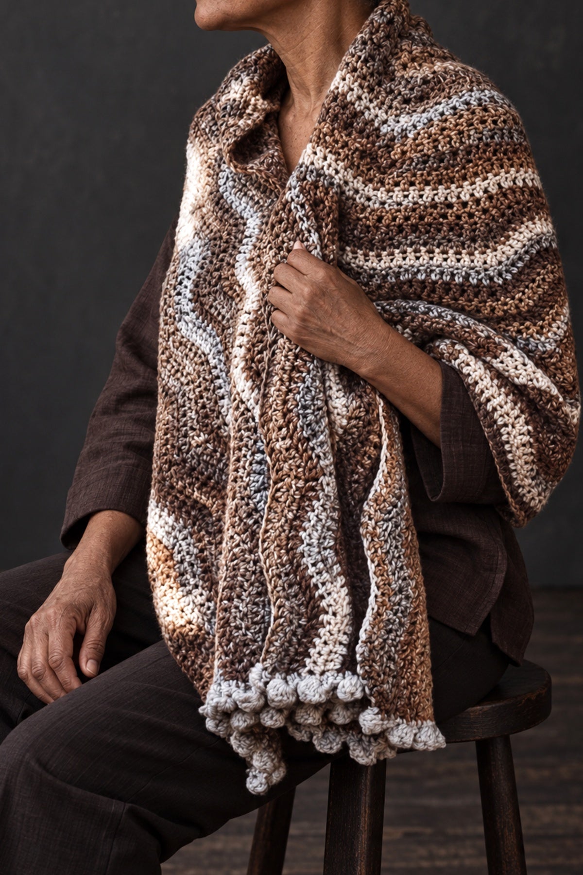 crochet blanket scarf shawl crochet pattern riverbed scarf darling jadore oversize crochet shawl wrap, easy crochet scarf bobbles riverbed scarf crochet pattern