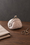 knit coin purse knitting pattern kiss lock wallet bag knit pattern