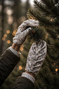 cable knit mittens knitting pattern woodsy mittens knitting pattern