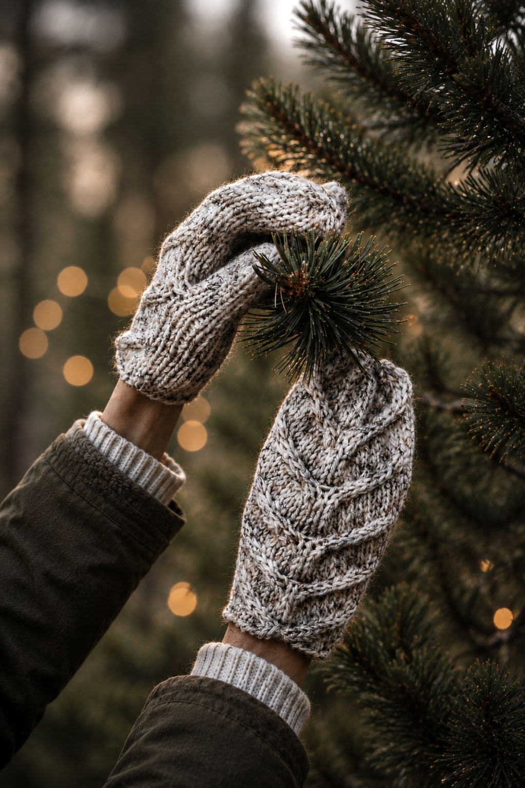 cable knit mittens knitting pattern woodsy mittens knitting pattern