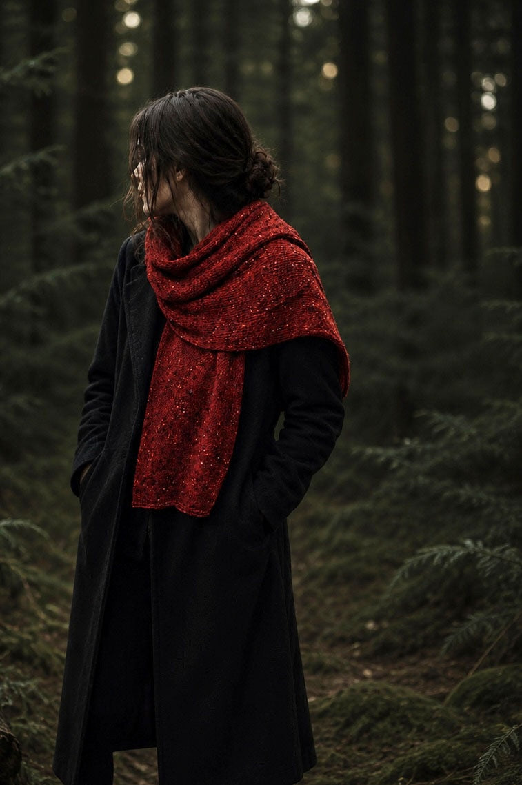 easy scarf knitting pattern red scarf knitting pattern beginner knit scarf pattern favorite scarf