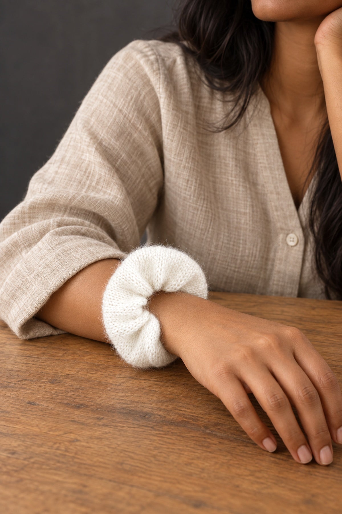scrunchie knitting pattern darling jadore classic scrunchie