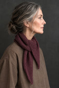 triangle scarf knitting pattern, easy knit triangle shawl Air Scarf Darling JAdore