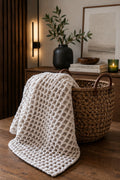 easy blanket afghan crochet pattern waffle throw crochet pattern