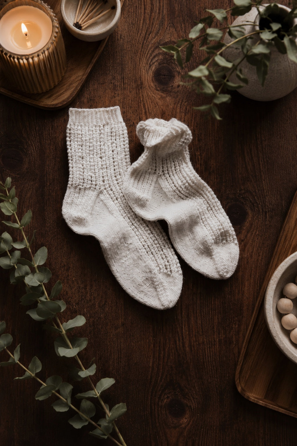 lace knit socks womens knit socks knitting pattern Snowfield Socks