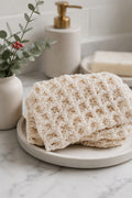 cottage wash cloth crochet pattern waffle stitch