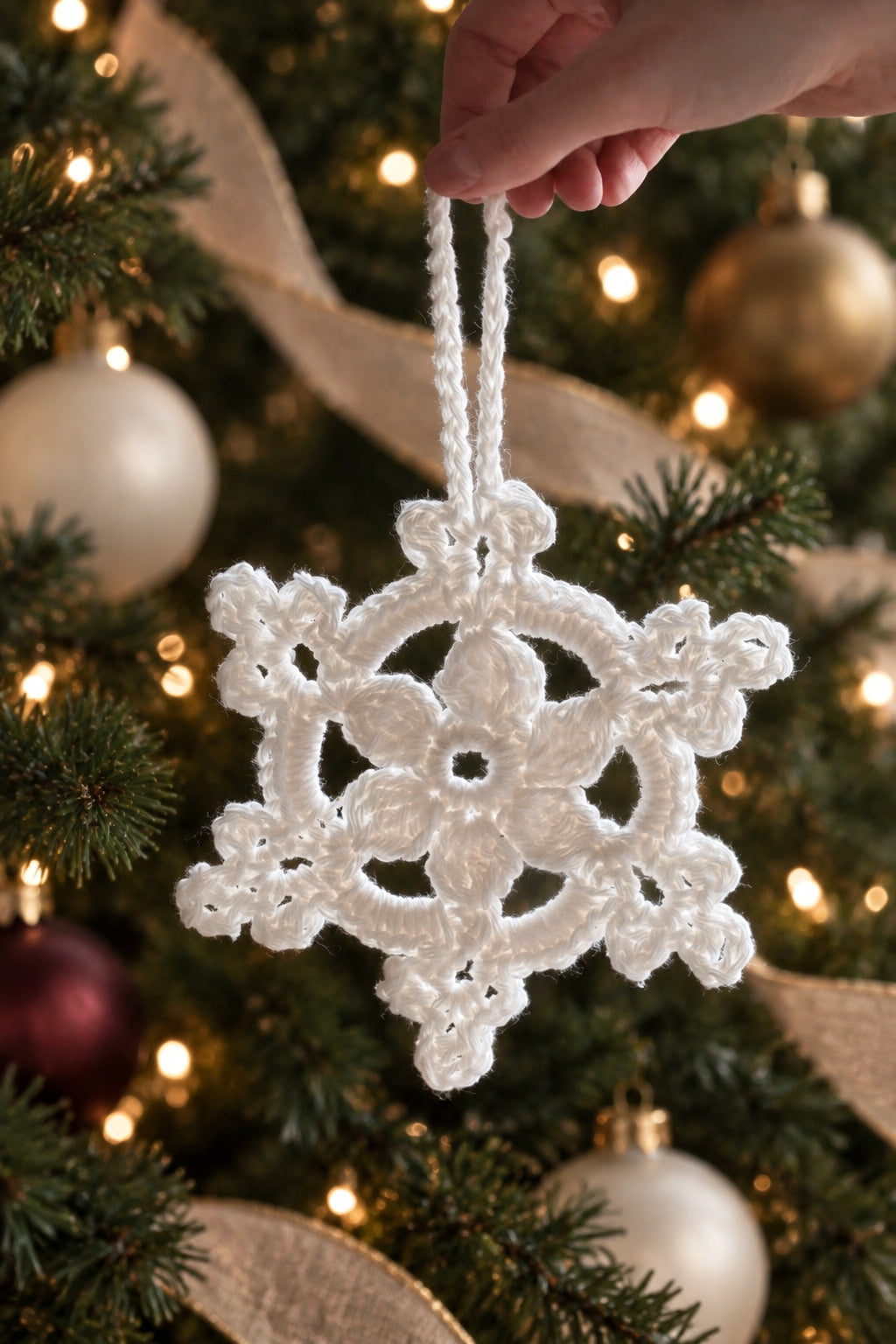 snowflake crochet pattern christmas crochet darling jadore flurry