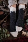 boot socks knitting pattern darling jadore August Socks