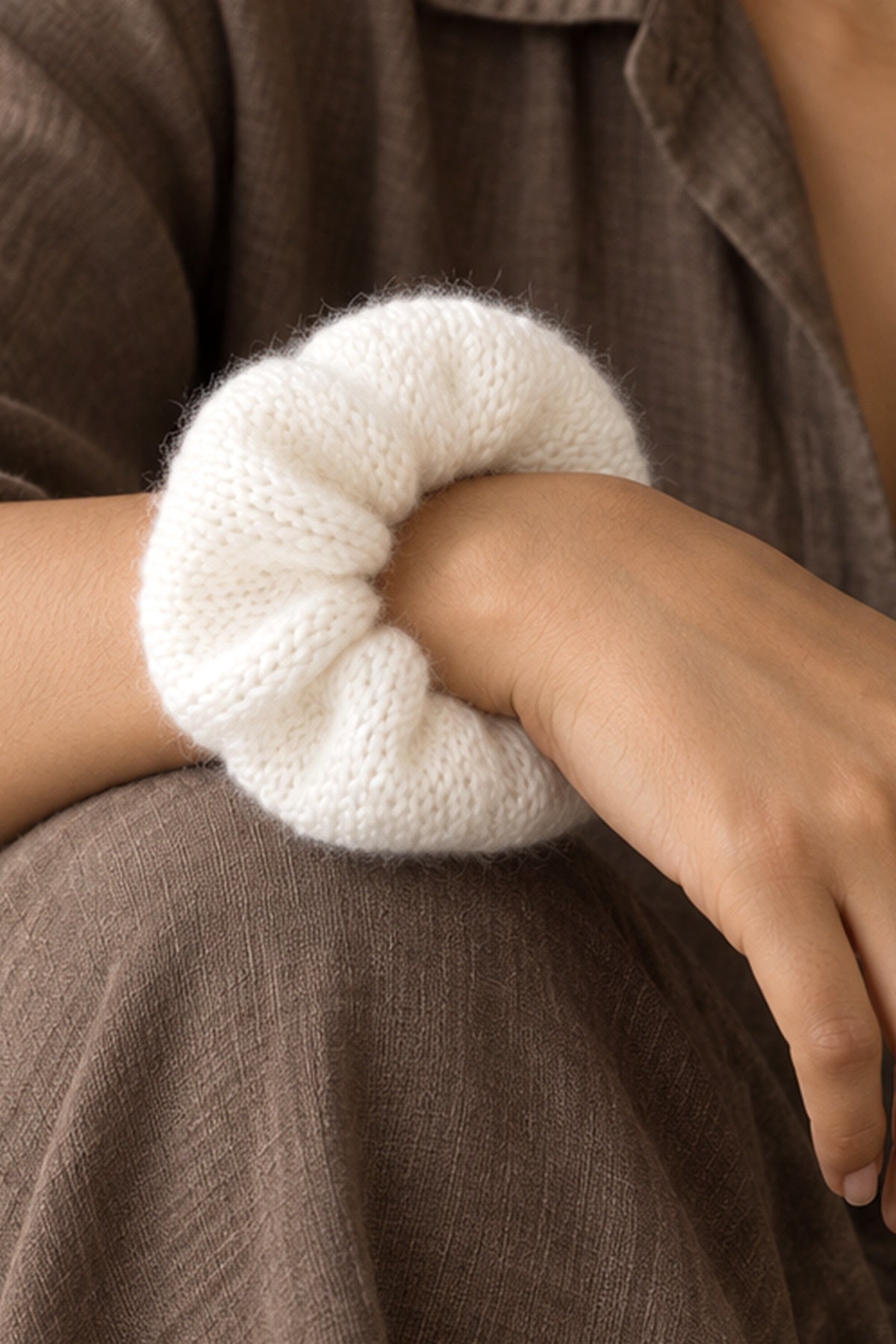 scrunchie knitting pattern darling jadore classic scrunchie
