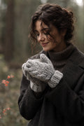 cable knit mittens cappucino mitts darling jadore