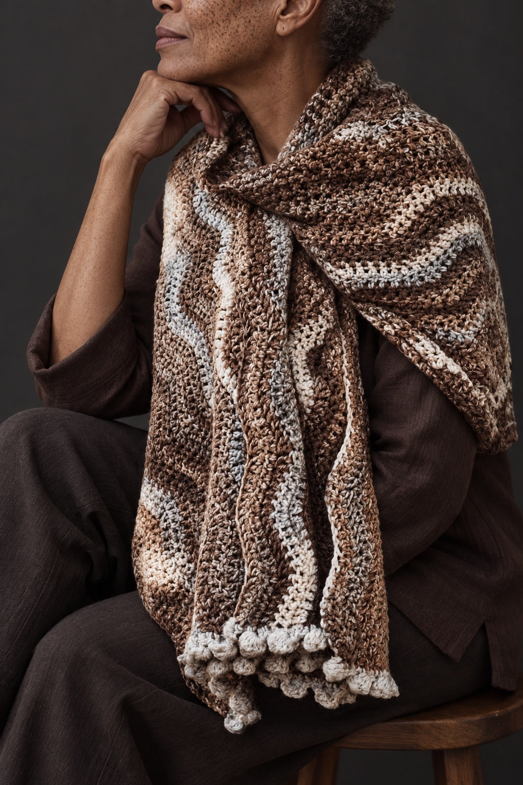 crochet blanket scarf shawl crochet pattern riverbed scarf darling jadore oversize crochet shawl wrap, easy crochet scarf bobbles riverbed scarf crochet pattern