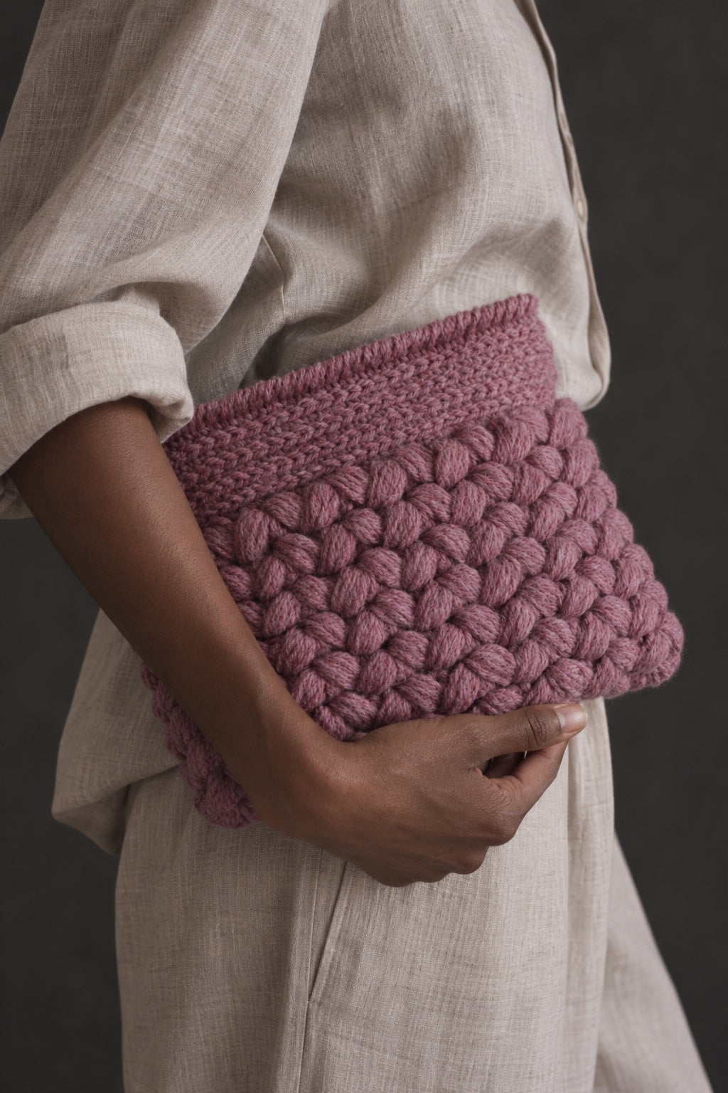 crochet clutch purse easy crochet handbag tote Fable Bag