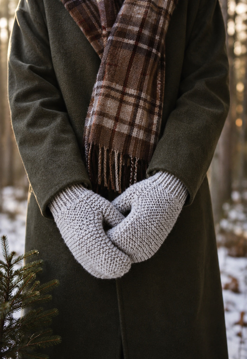 easy knit mittens knitting pattern