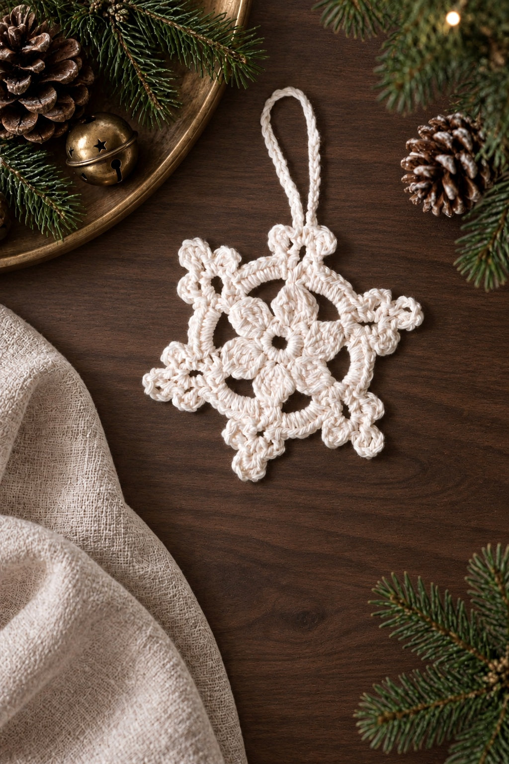 snowflake crochet pattern christmas crochet darling jadore flurry