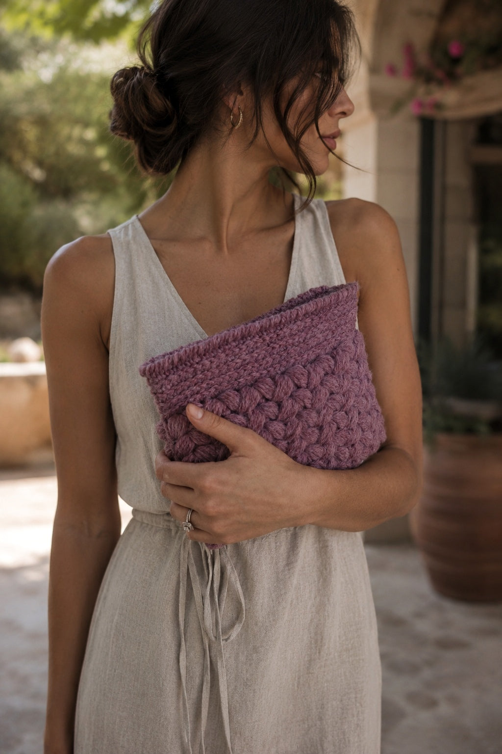 crochet clutch purse easy crochet handbag tote Fable Bag