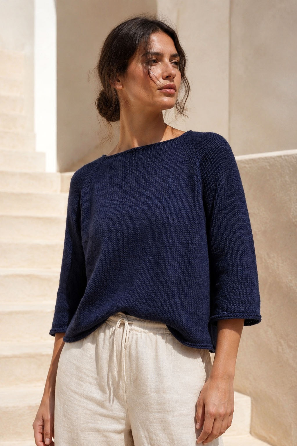 beginner raglan sweater knitting pattern boat neck sweater, Agate Sweater Darling Jadore