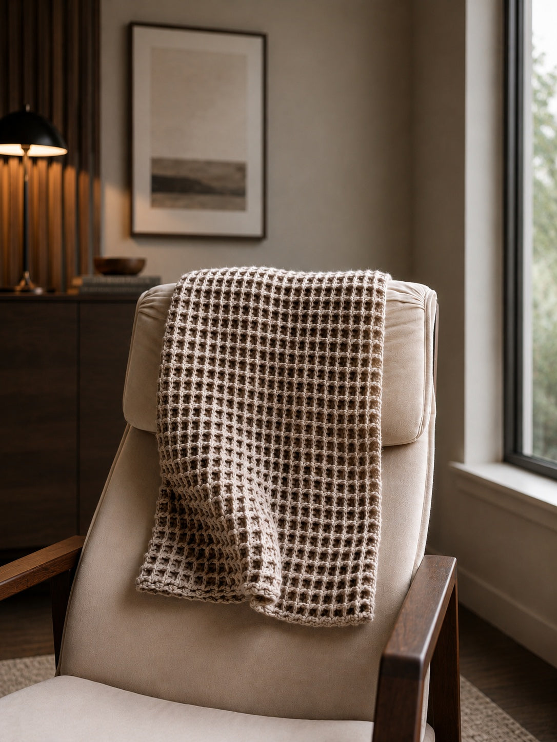 easy blanket afghan crochet pattern waffle throw crochet pattern