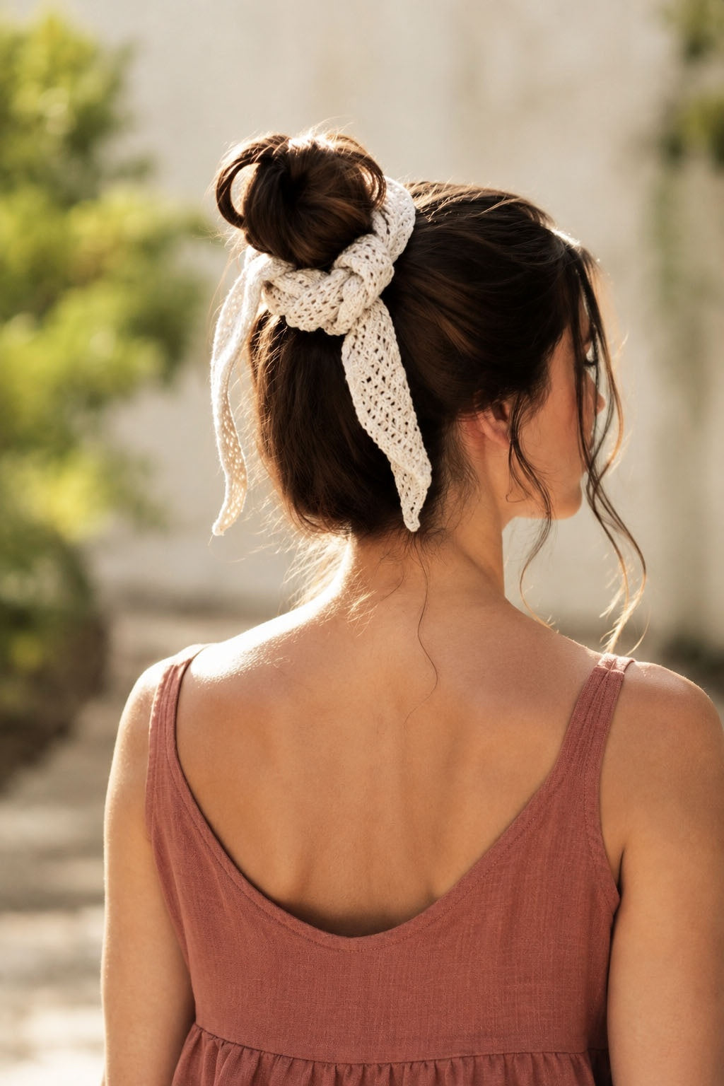 crochet bandana triangle scarf Haze Scarf