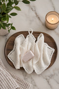 knit wash cloths easy knitting pattern bathroom towel Country Wash Cloths