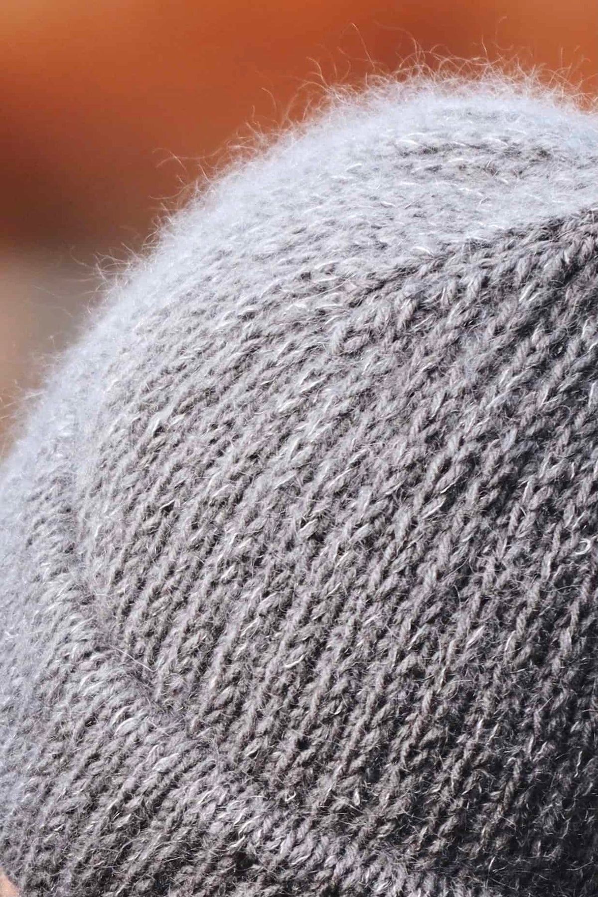 Advanced beginner beanie knitting pattern - warm double brim hat with timeless design