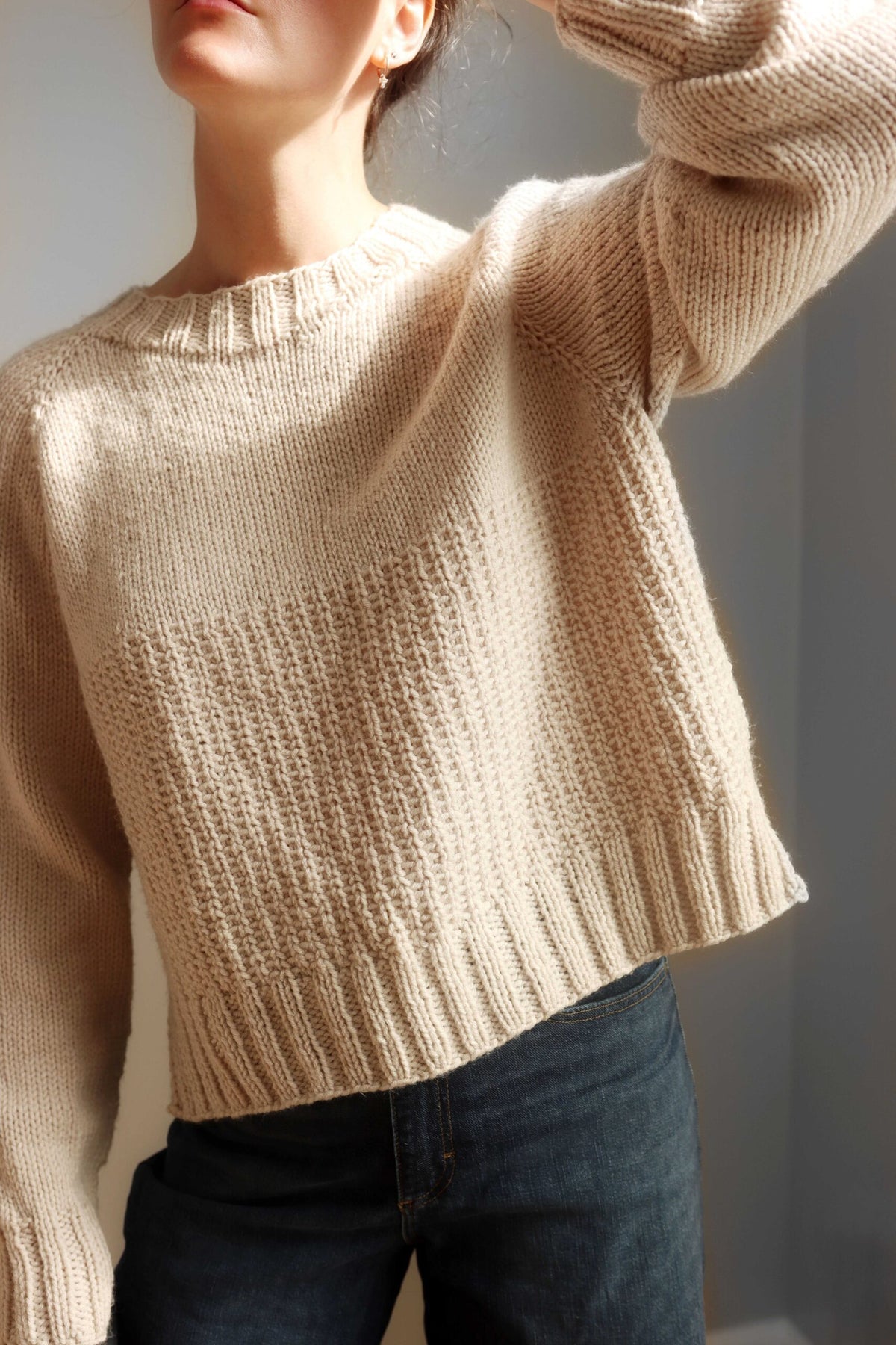 The Linen Sweater Knitting Pattern