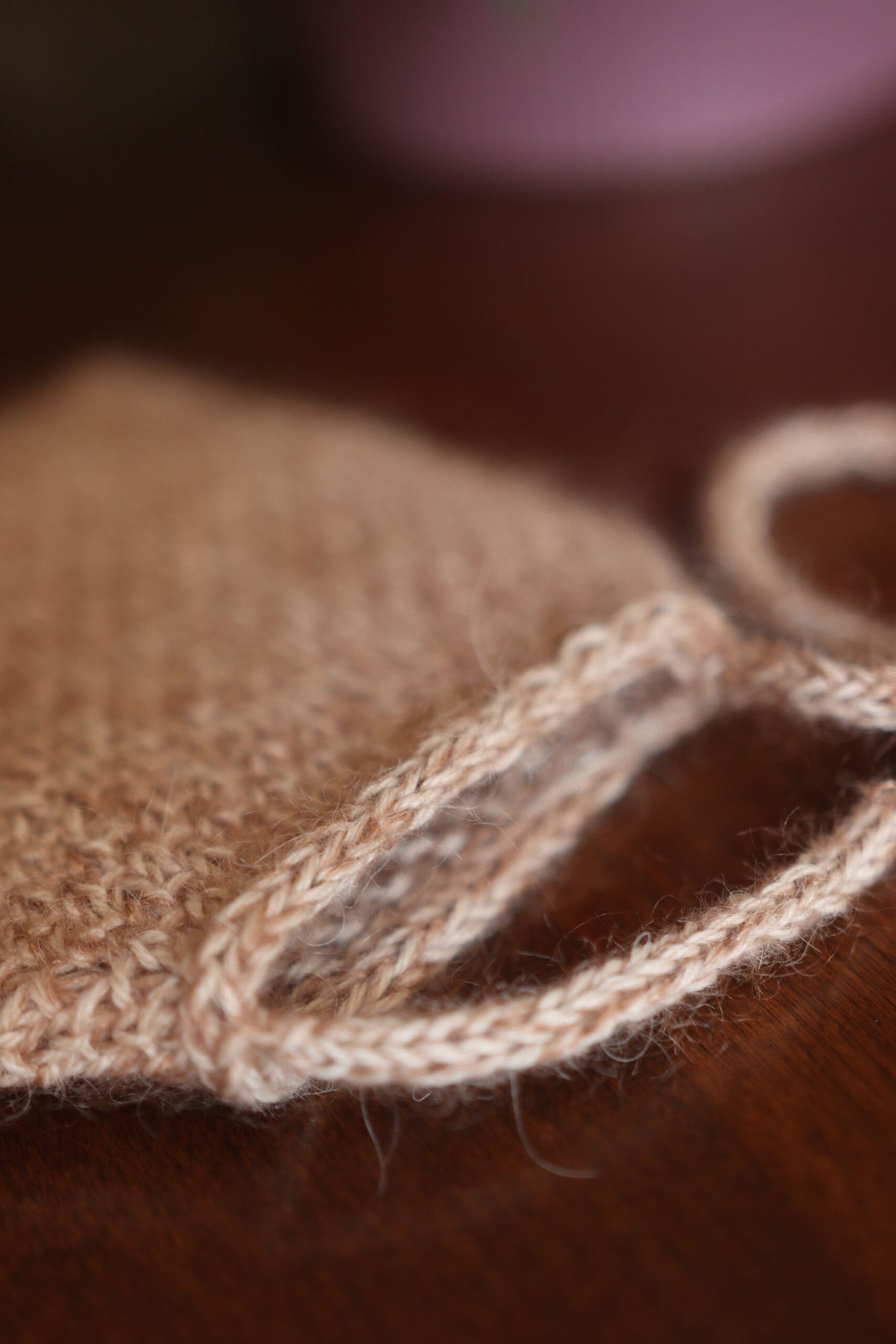 small crossbody bag knitting pattern, mini knit purse Ines Bag
