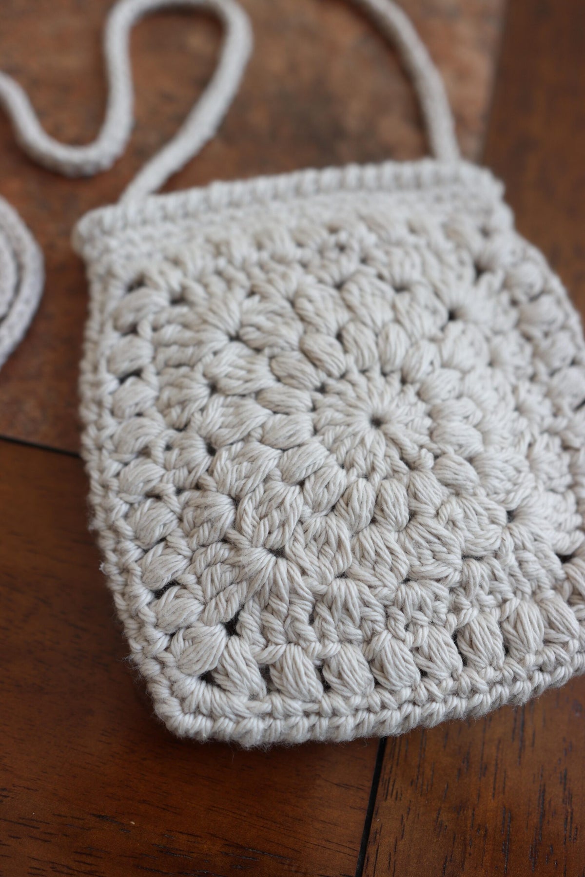 crochet crossbody purse small bag easy crochet pattern Opal Bag darling jadore