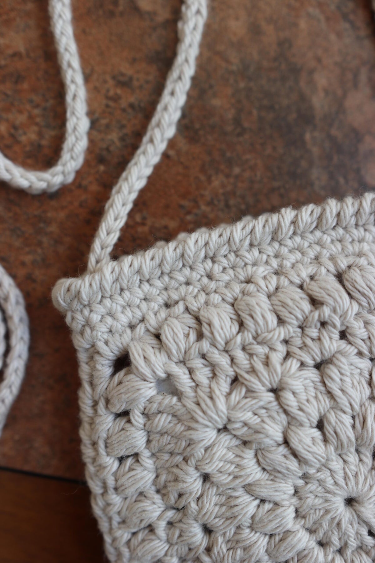 crochet crossbody purse small bag easy crochet pattern Opal Bag darling jadore