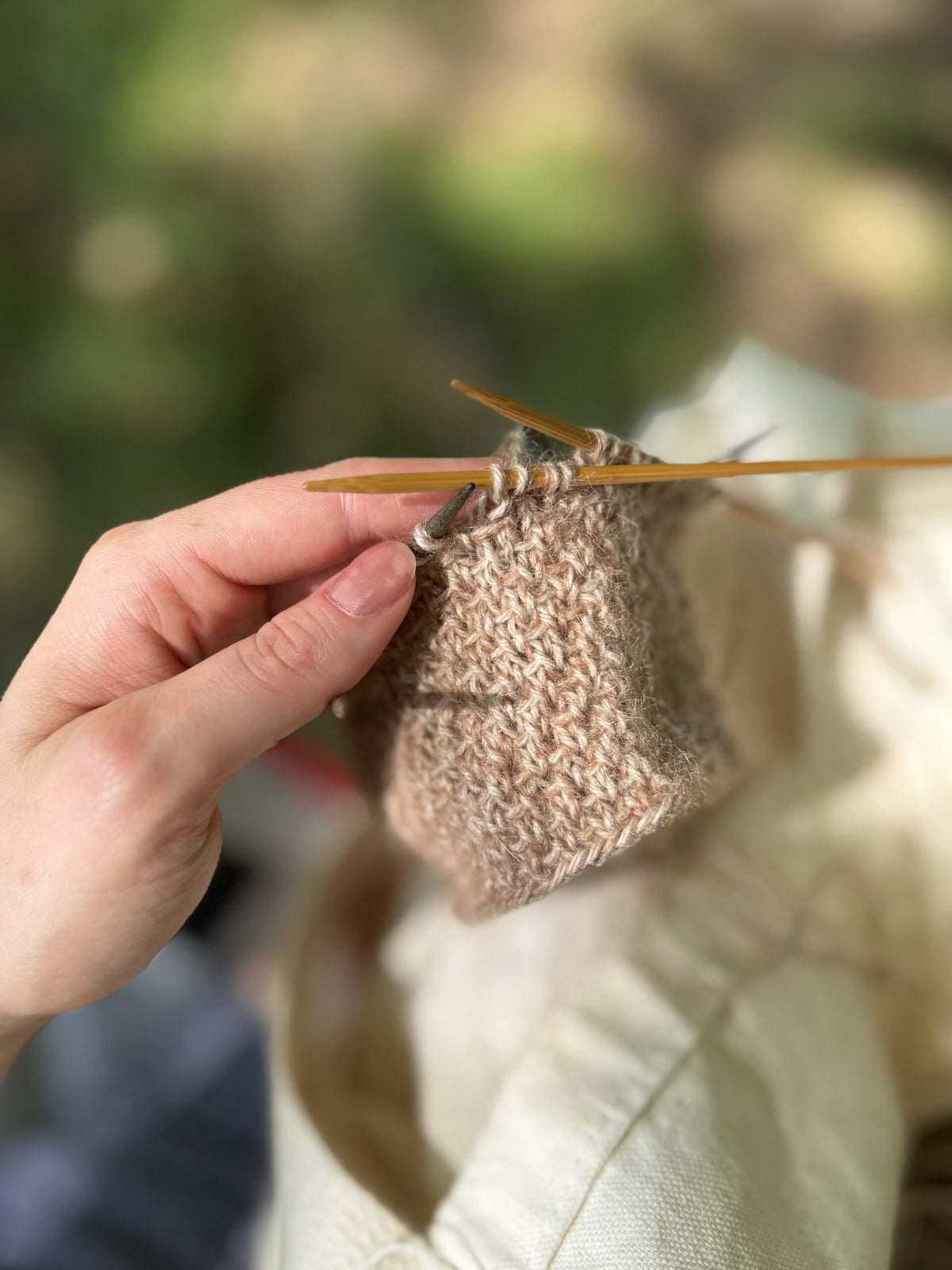 small crossbody bag knitting pattern, mini knit purse Ines Bag