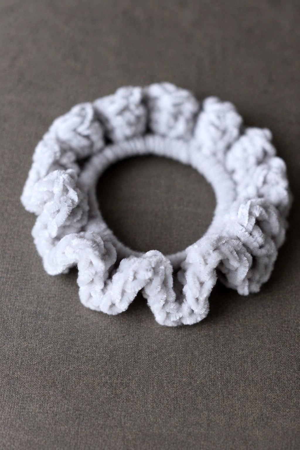 velvet scrunchie crochet pattern darling jadore