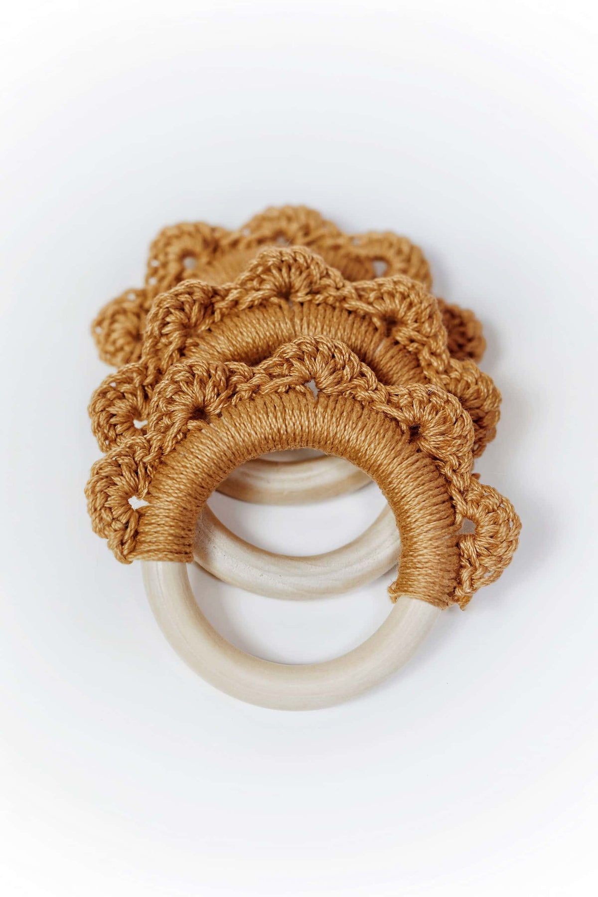 Sunshine baby teether crochet pattern tutorial with step-by-step photo instructions