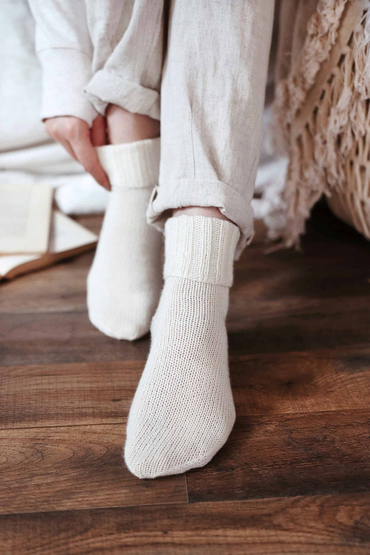 Basic socks pattern easy beginner knitting project timeless style