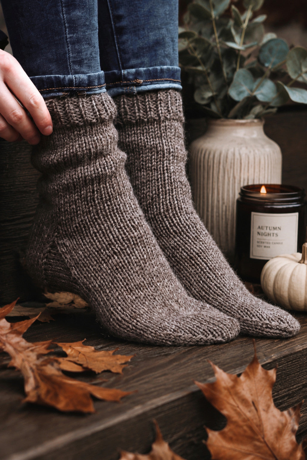 The Beginner Socks Knitting Pattern