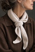 small boomerang scarf knitting pattern triangle scarf Sunday Scarf Darling JAdore