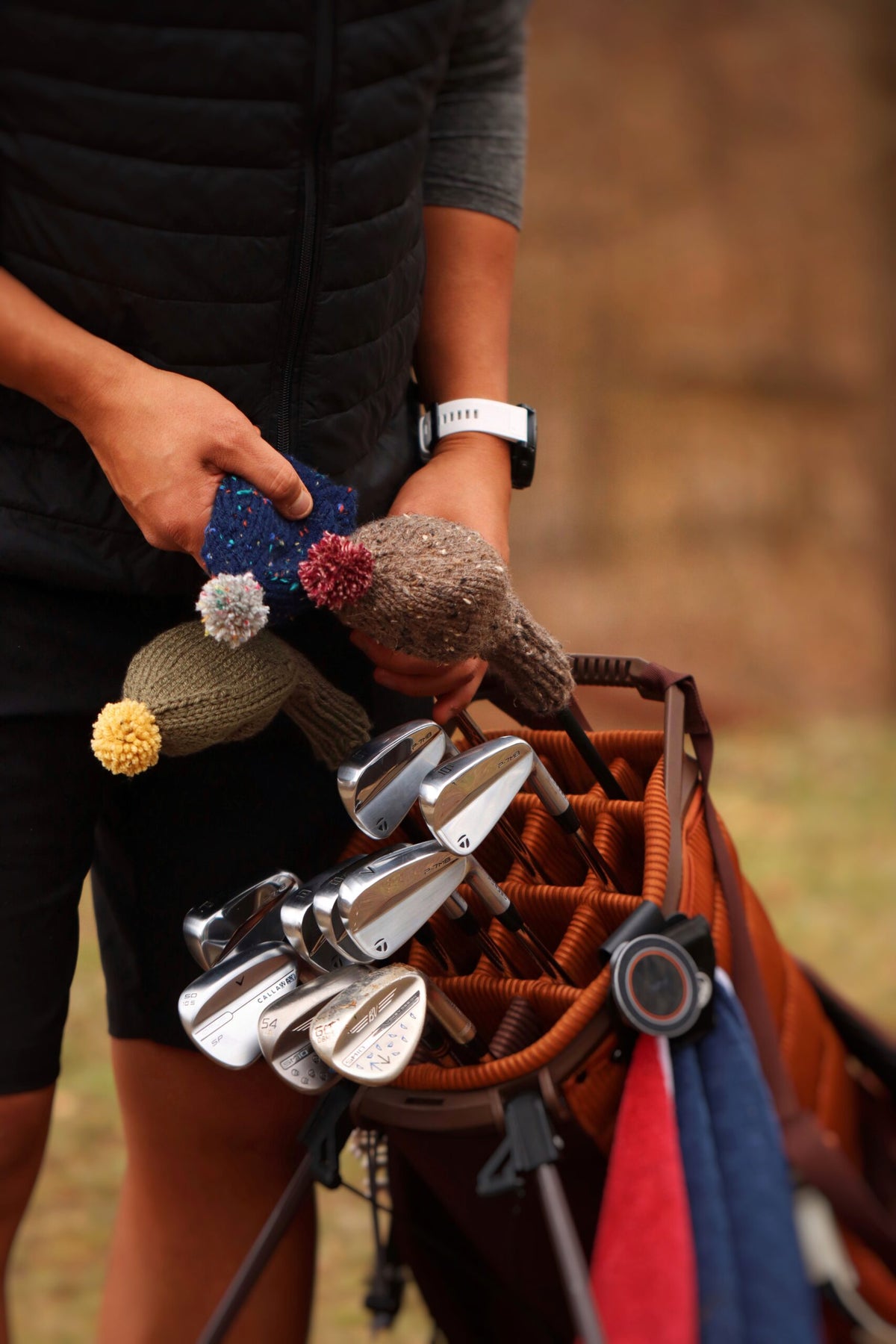 Easy Knit Pattern Golf Club Cover - Darling Jadore