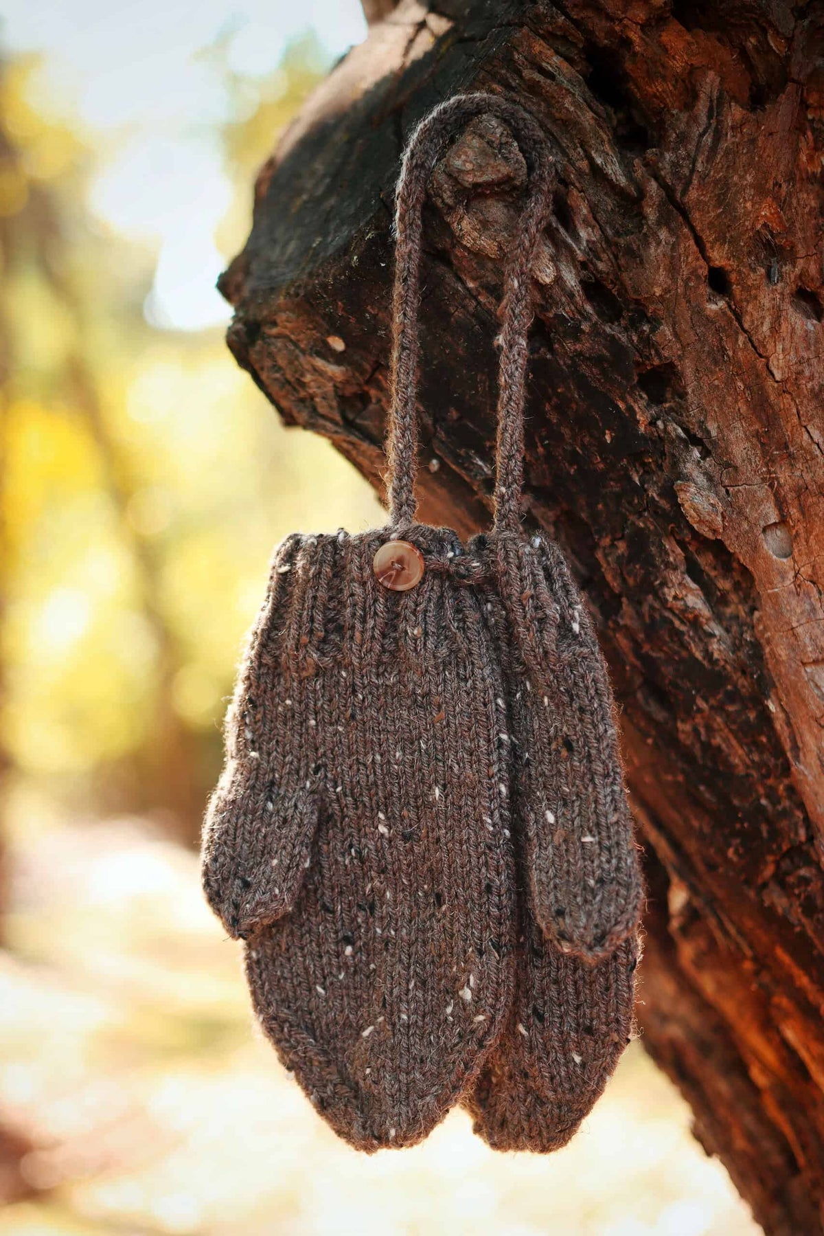 Beginner-friendly mittens knitting pattern with simple decreases and classic stitches