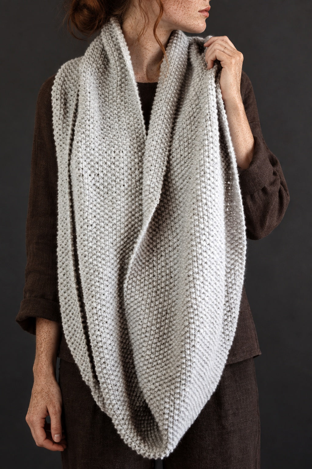 infinity scarf knitting pattern darling jadorec coquelicot scarf