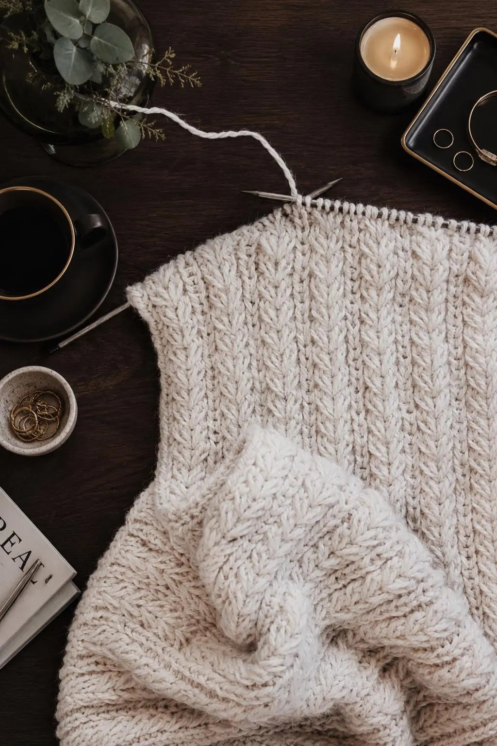 chunky knit scarf easy knitting pattern windchill scarf