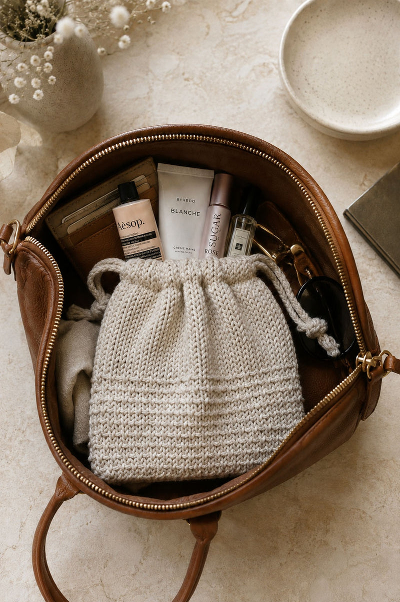 knit drawstring bag easy knitting pattern darling jadore knit purse pattern