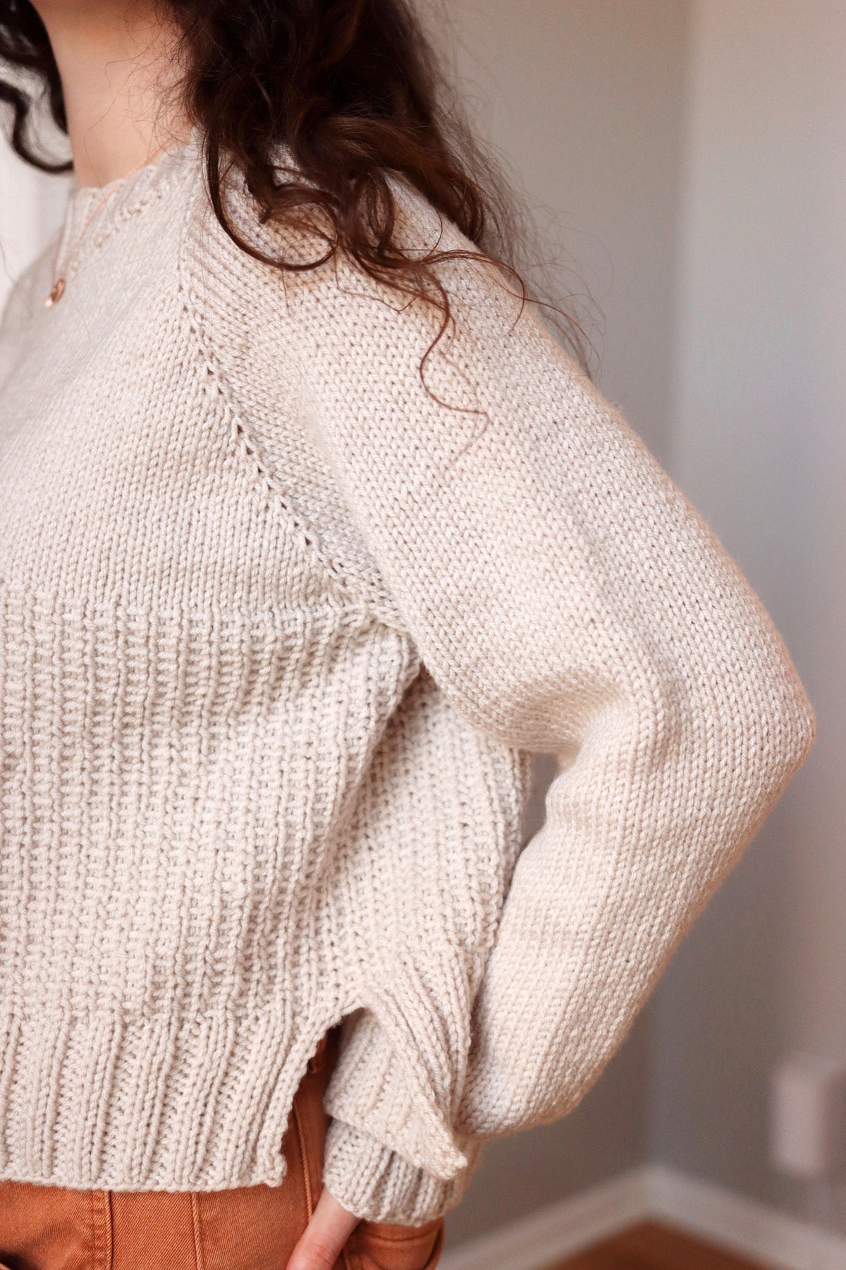 The Linen Sweater Knitting Pattern