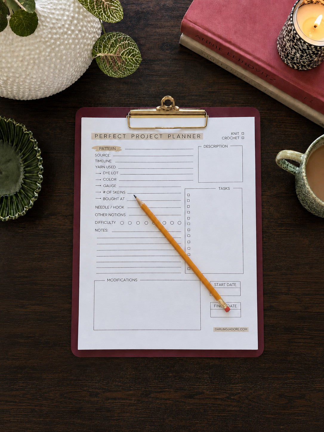 Perfect Project Planner For Makers