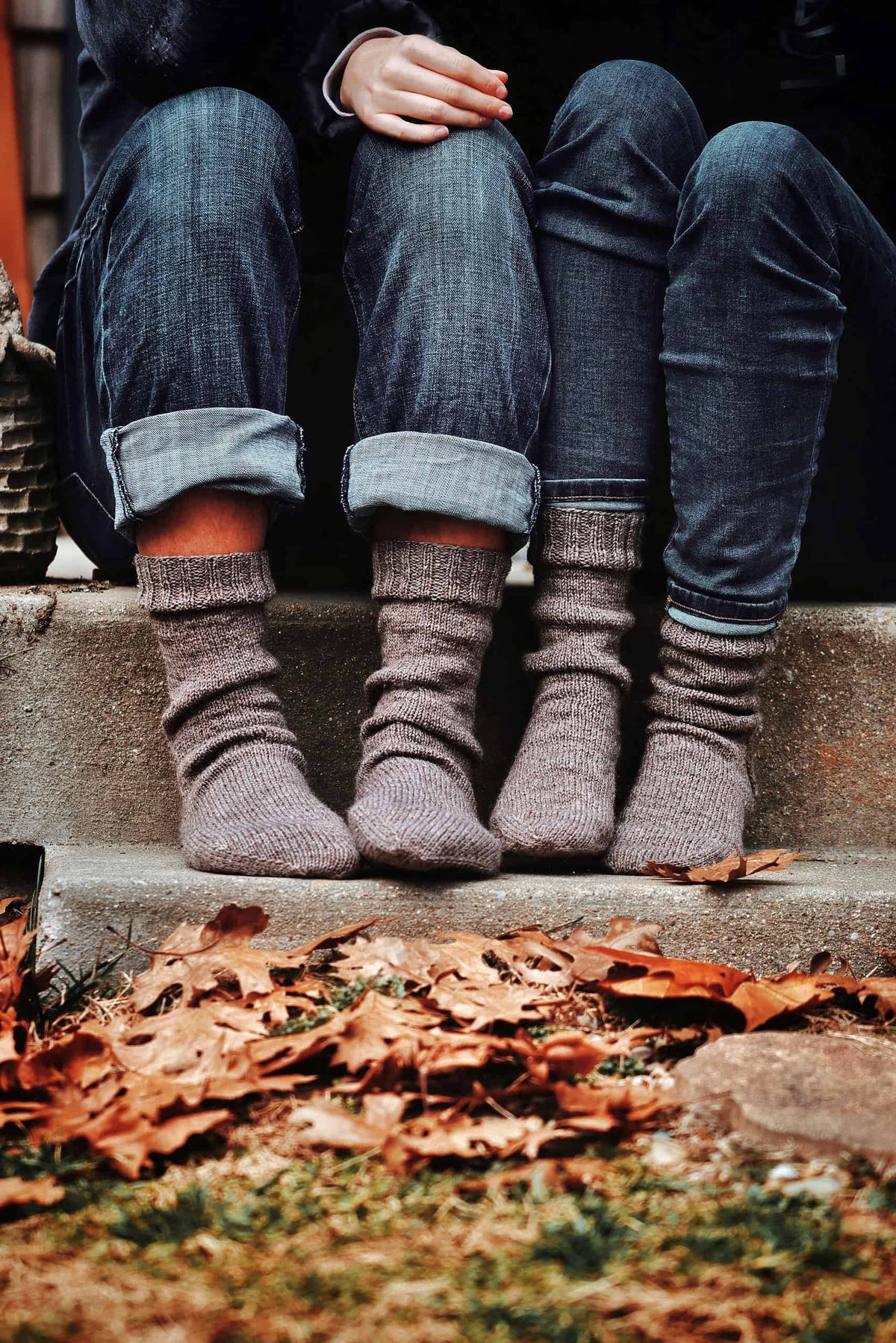 Unisex everyday socks knitting pattern with classic timeless design