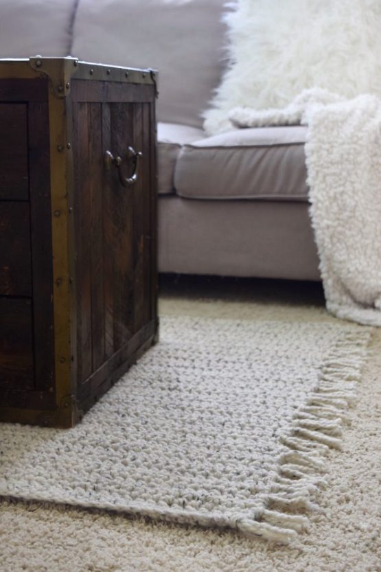 crochet pattern rug