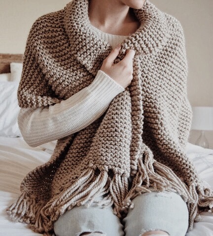 The Blanket Scarf Knitting Pattern