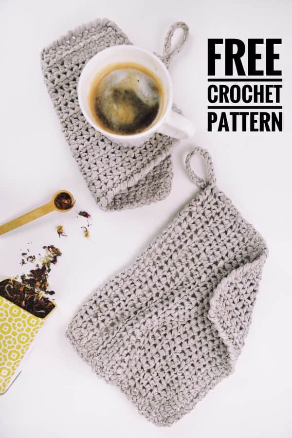 free crochet pattern kitchen decor