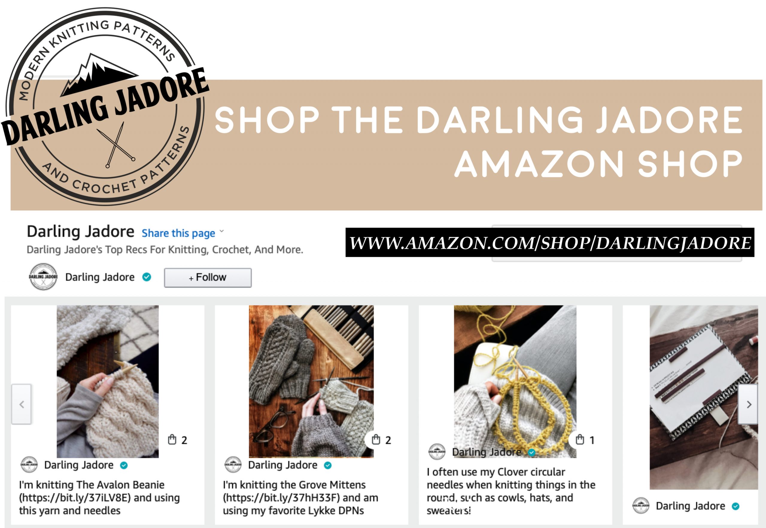 darling jadore amazon page