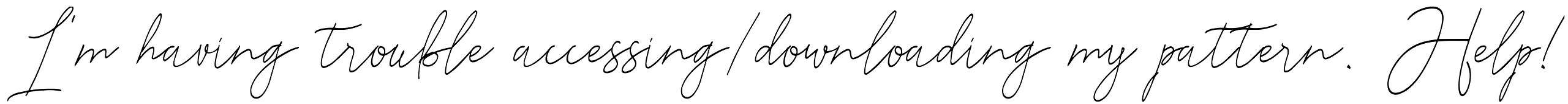 downloading darling jadore pattern