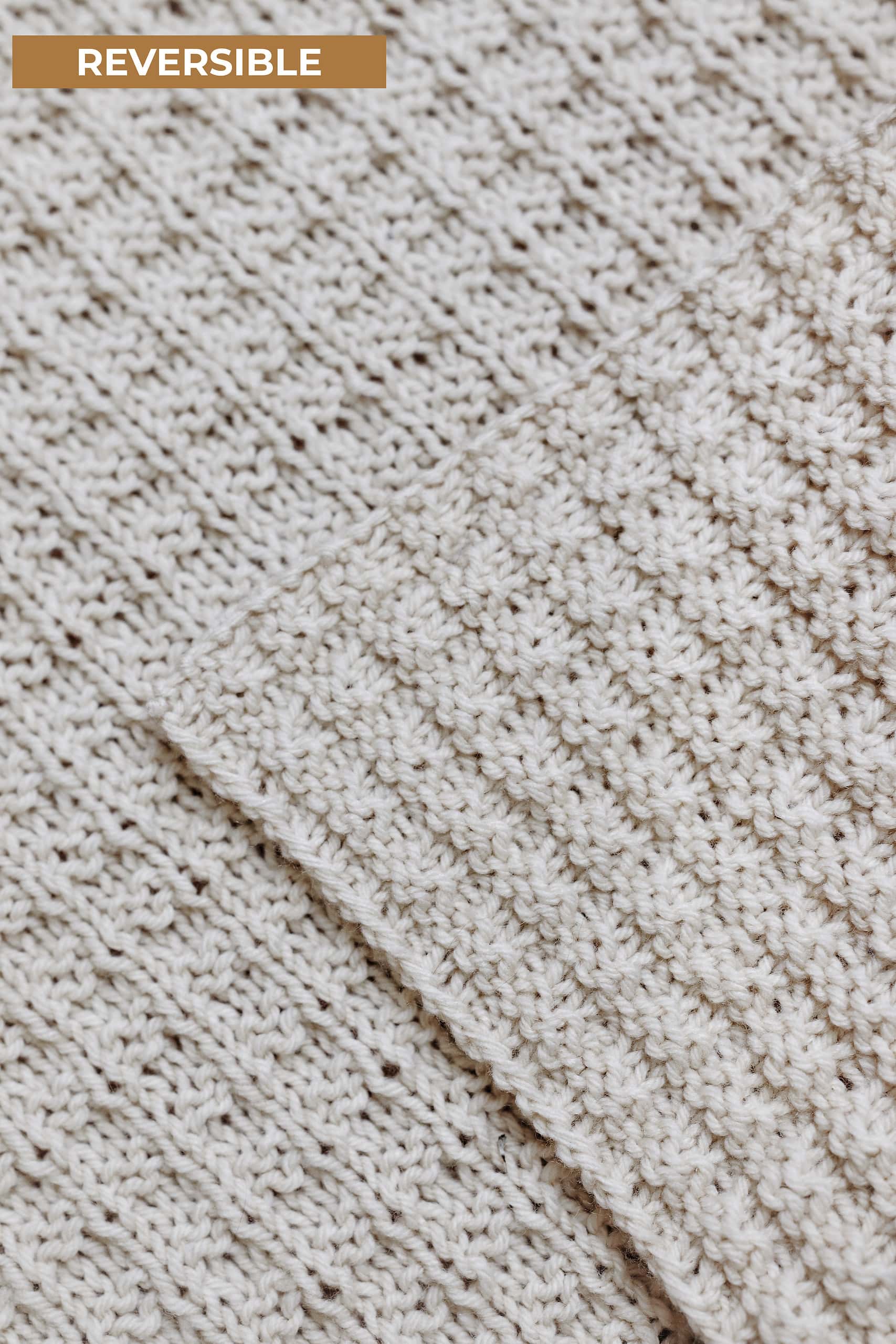 The Sunlit Tea Towel Knitting Pattern