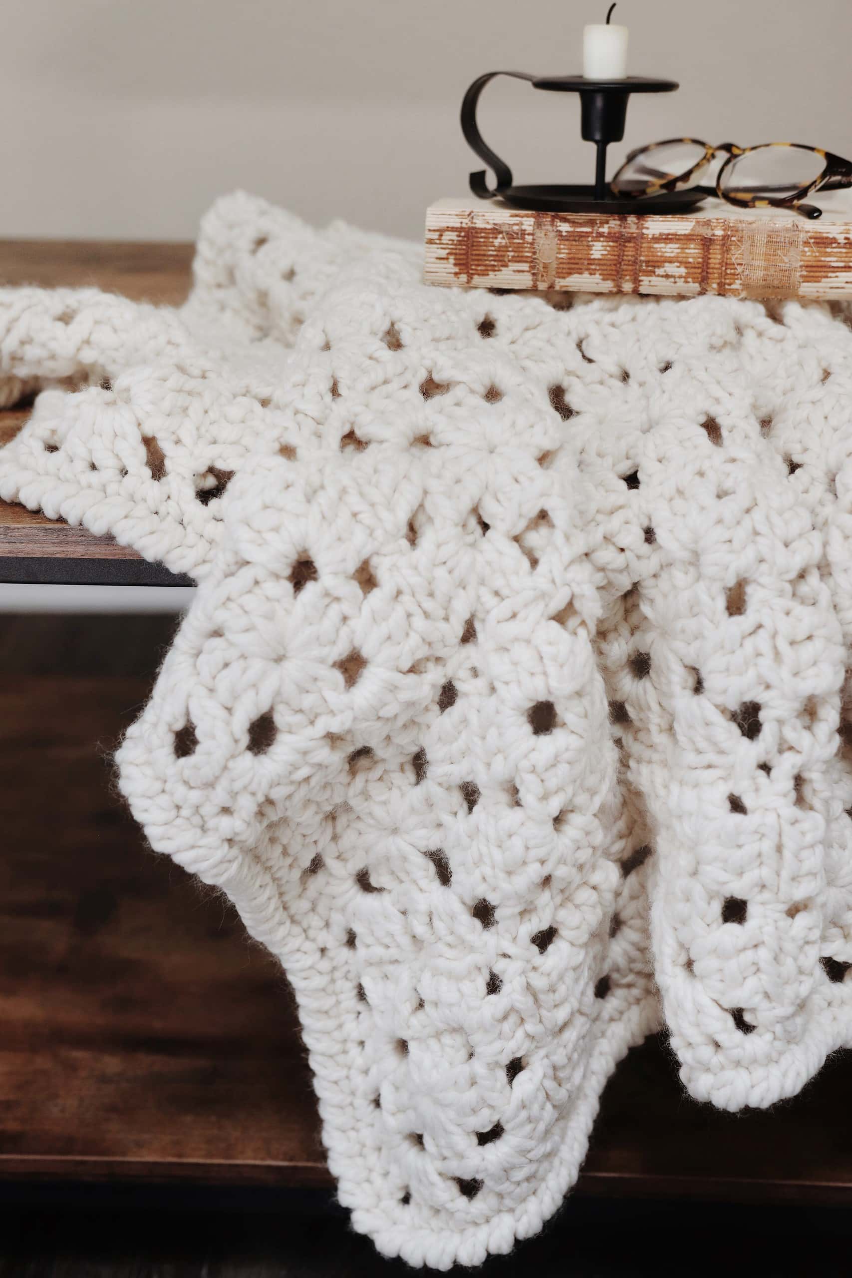 The Magnolia Throw Crochet Pattern