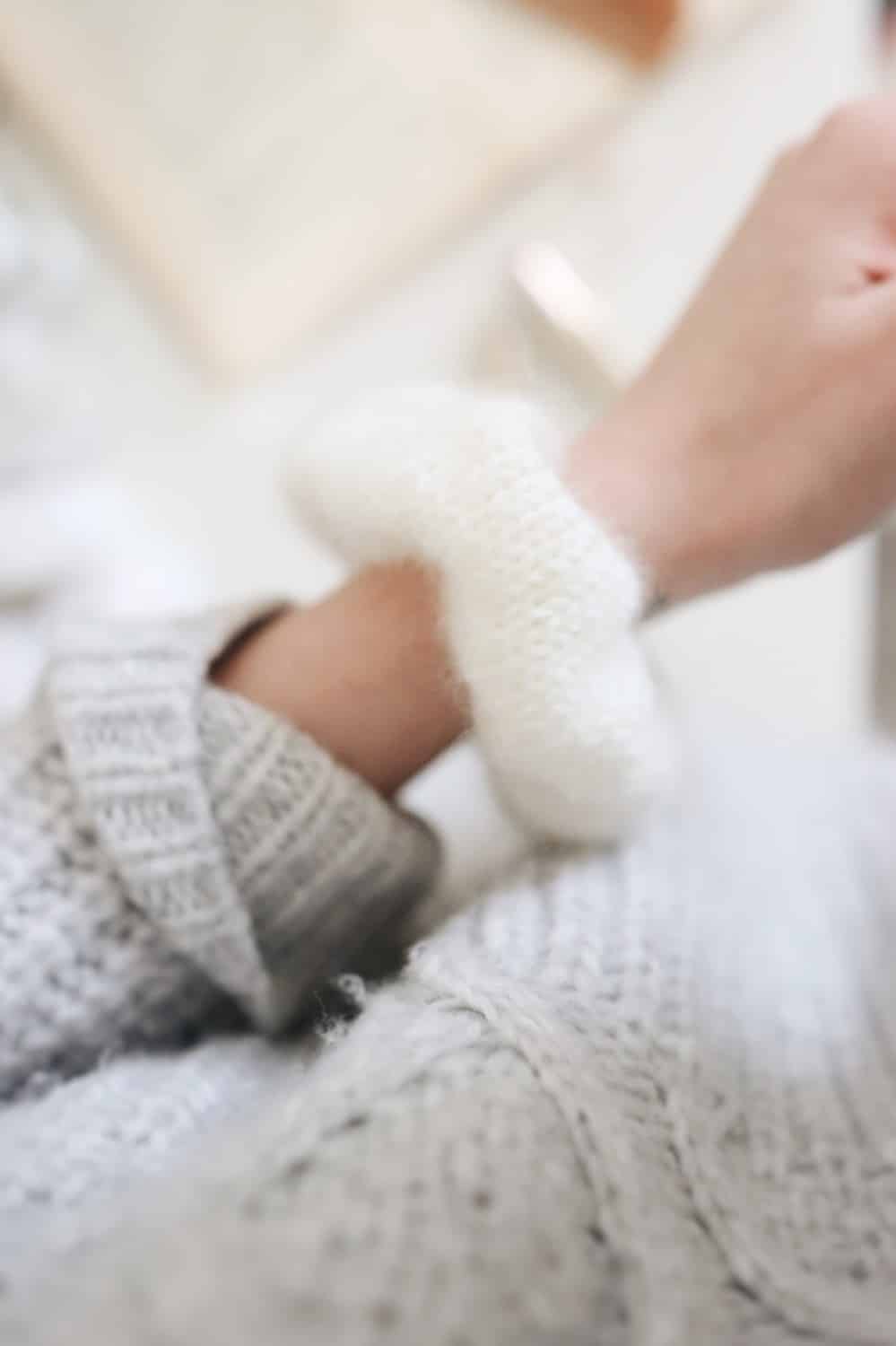 Classic Scrunchie Knitting Pattern, Darling Jadore, Knit Hair Tie Scrunchie